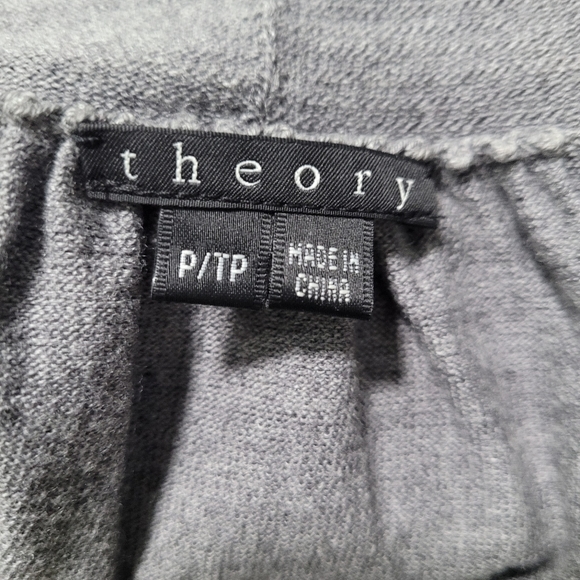Theory Wool Blend Open Front Cardigan size 2 - Picture 5 of 6